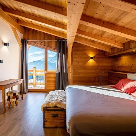 Le Strato Avec Jacuzzi Aux Pieds Des Pistes Chalet Crest-Voland
